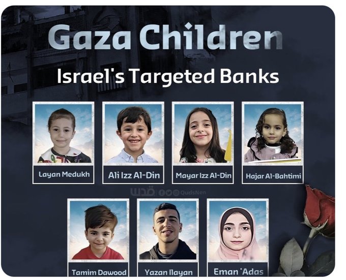 And these Palestinian kids are a sample of the ones ki11ed by Israel this year. These are just 7 of the 41 mur.dered in 2023.