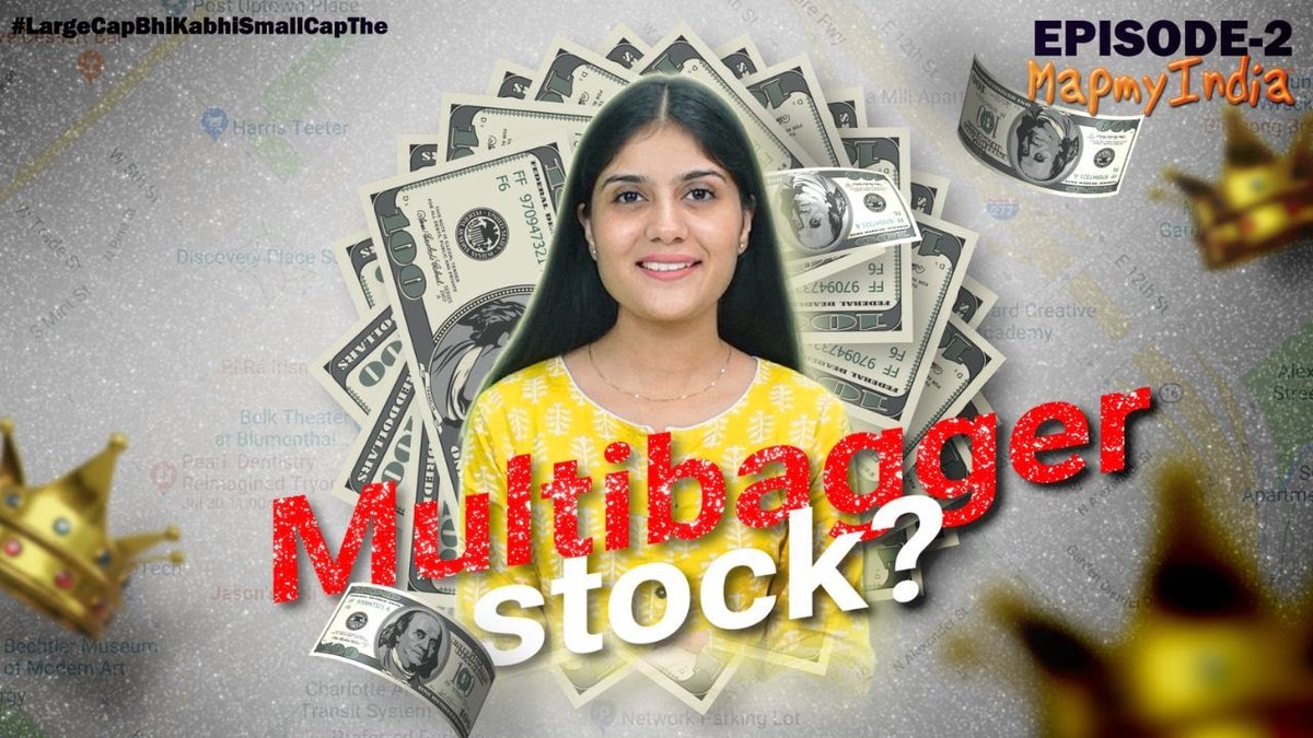 SwastikaInvest's tweet image. 🔍 Searching for Multibagger Stock? 🚀📈

🗺️ Explore the incredible potential of MapmyIndia Ltd! 

📊 Watch Now:  Kyonki Large Cap bhi Kabhi Small Cap the Epi 2:

 youtu.be/eJFZ6mI6Dj8

#TechStocks #MultibaggerPotential #Multibagger #Largecap #Smallcap