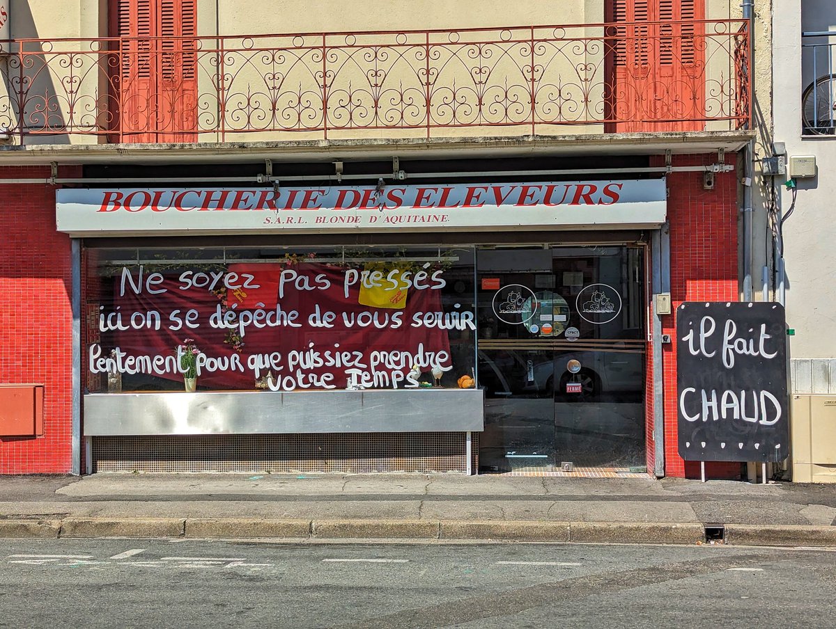 Point météo du jour avec mon boucher-bijou... 😂🥵
#hautespyrenees #occitanie