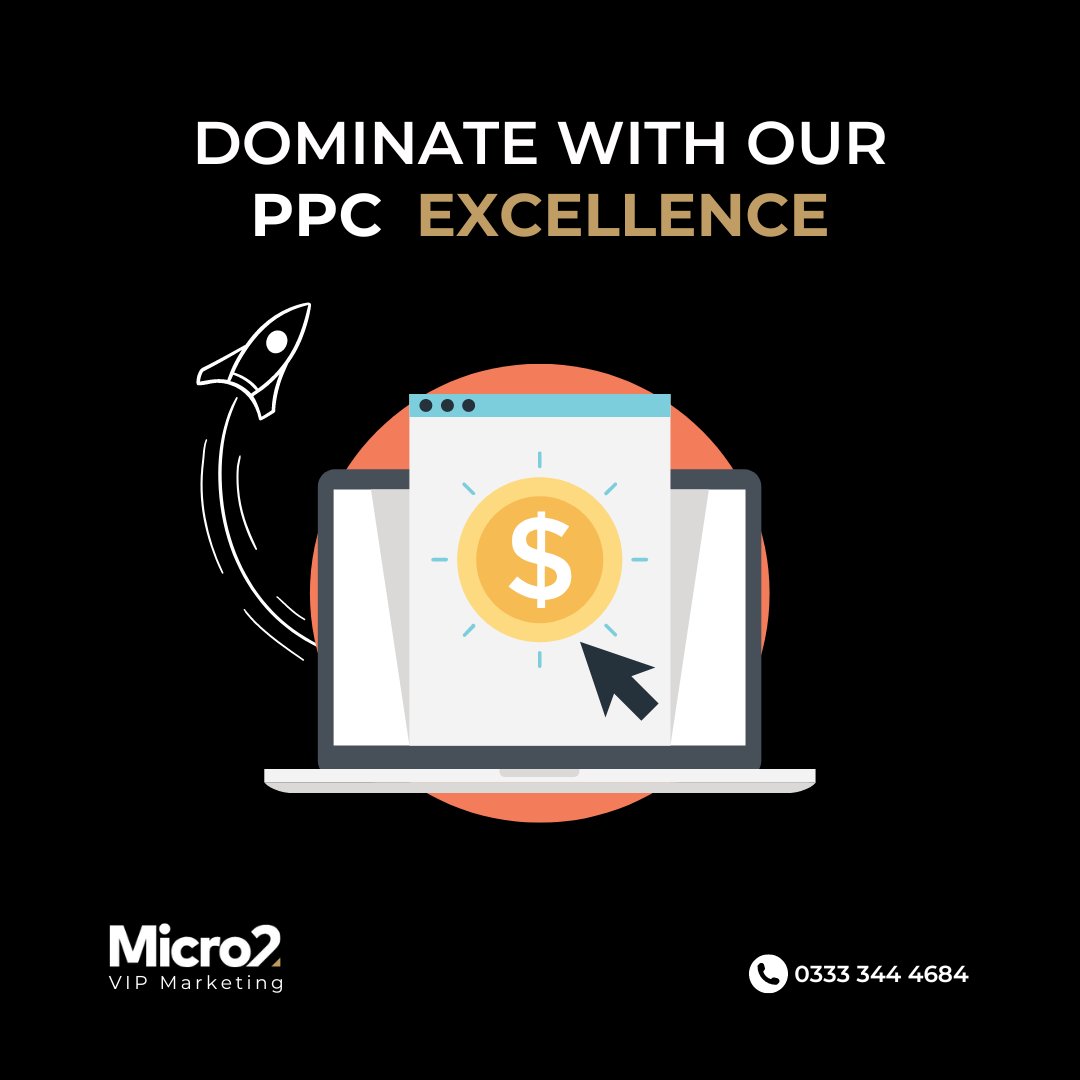 Micro2marketing's tweet photo. Full power PPC! As Google Partners with 2 ex-Googlers, we craft custom strategies for real results.🚀 

Boost conversions and revenue with our expert PPC team.🎯🔝 

📲  Contact us at 03333444684. 

#micro2 #DigitalMarketing #datadriven #PPC https://t.co/ygOtHUxxw2