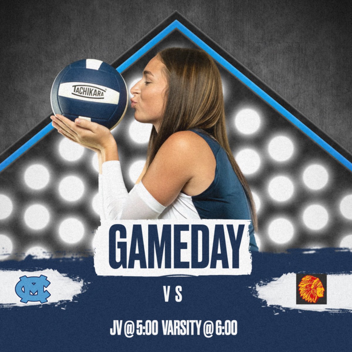 GAMEDAY!! The Sequoyah Chiefs are traveling to the Roundhouse for a 5:00 and 6:00 matchup against your Central Chargerettes! Let's pack the stands and support our girls!