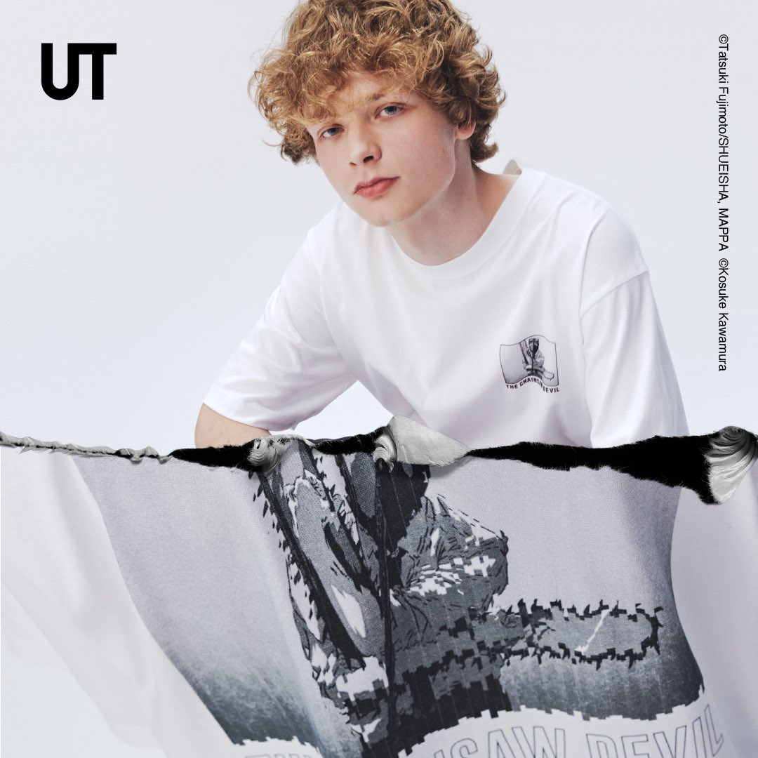 snkr_twitr's tweet photo. AD: Chainsaw Man x Kosuke Kawamura UT collection dropped via UniqloUSA

Shop -> https://t.co/Z8rmHHNKfQ

*Close link and reopen if page doesn’t load https://t.co/RnmgHmfR0e