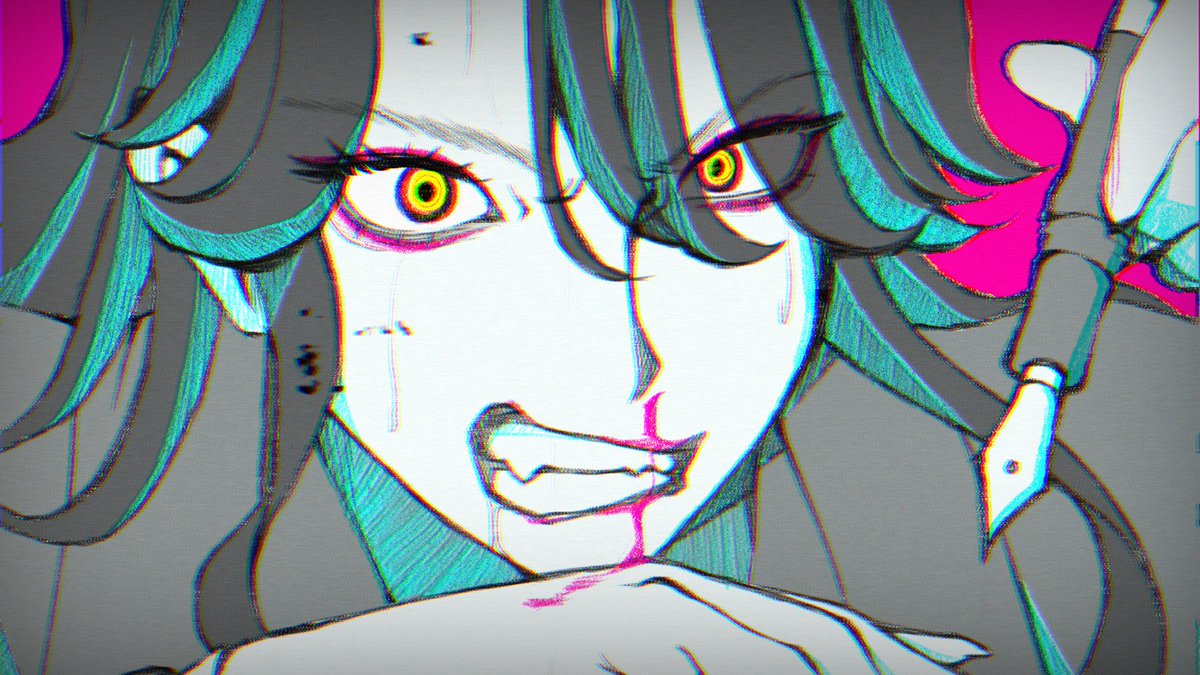 魈|ショウ(原神) 「このあと「午前0時」より、新曲「天才 / 巡音ルカ」の音楽配信がスタートします。」|奏音69♛のイラスト