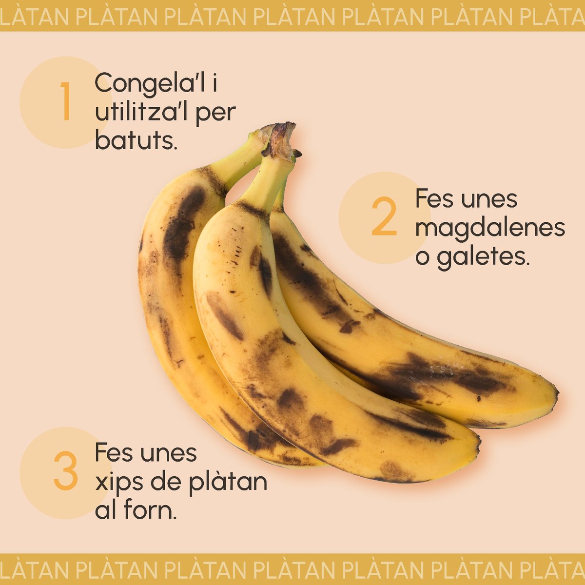 Condislife's tweet photo. Aquí no desaprofitem res! ♻️
Si tenies pensat enviar a la brossa aquell fresc de la teva nevera que està una mica massa madur, atura’t! Et donem alguns consells de com els pots reaprofitar d’una forma deliciosa. 😋
#CondisLife #Condis #Supermercat #Alimentacio #Receptes https://t.co/G52oGKIAFg