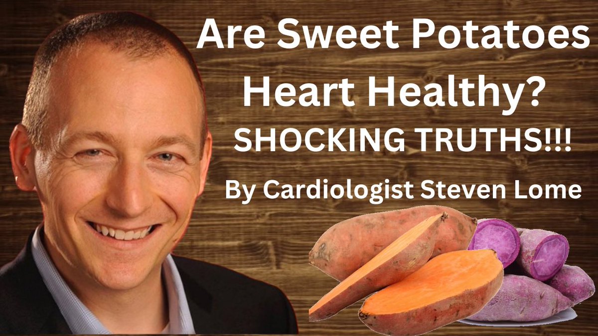 SteveLome's tweet image. For all you McDougallers out there!

Are Sweet Potatoes Heart Healthy?

Watch here: youtu.be/SBzyqlROthY?si…

@johnmcdougallmd
