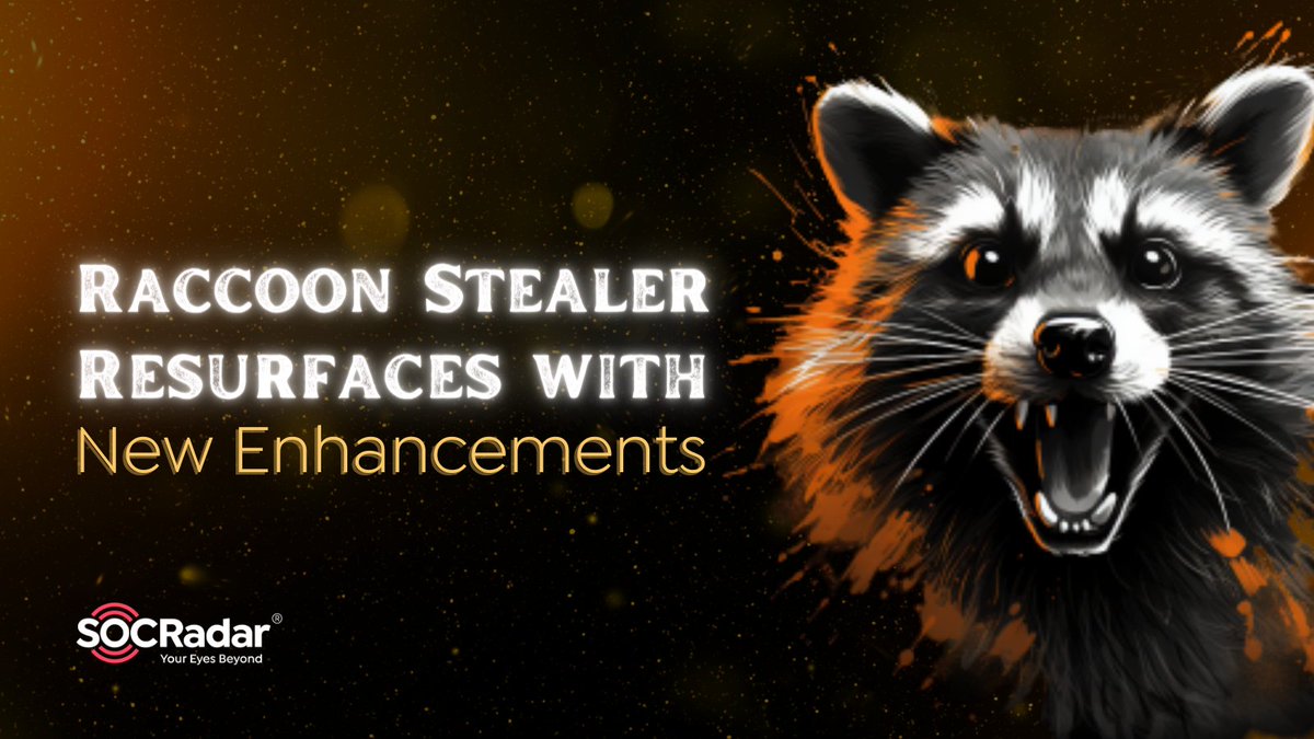 socradar's tweet photo. 🚨 The developers behind the information-stealing malware, #RaccoonStealer, have broken their six-month silence on #hackerforums. They are now promoting an updated version of the 2.3.0 #malware to potential cybercriminals.
👉 Learn more in our blog post:
https://t.co/aaEaS9qge6 https://t.co/sSKpI2AZsA