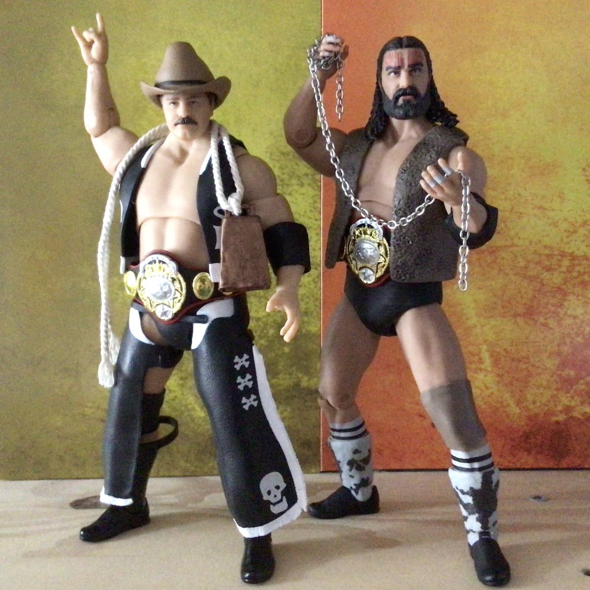 New mail day, these might honestly be my favourite figures in my collection fr 🫡

 #powertownwrestling