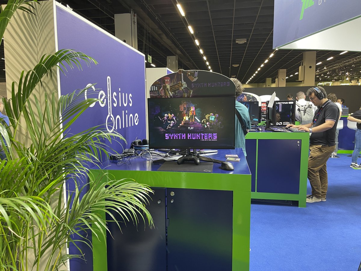 🎮 Join Us at <a href="/gamescom/">gamescom</a> 2023 - DAY 2 ✌

Welcome visitors! A wide range of activities awaits you!

👁 HOTEL MANIGANCE + SYNTH HUNTERS DEMO
🧬 MUTANTS: GENESIS
🤝 MEET THE TEAM 
(1 to 1 meeting: bit.ly/3KdnH52)

#gamescom2023 #GamingInnovation #CelsiusOnline