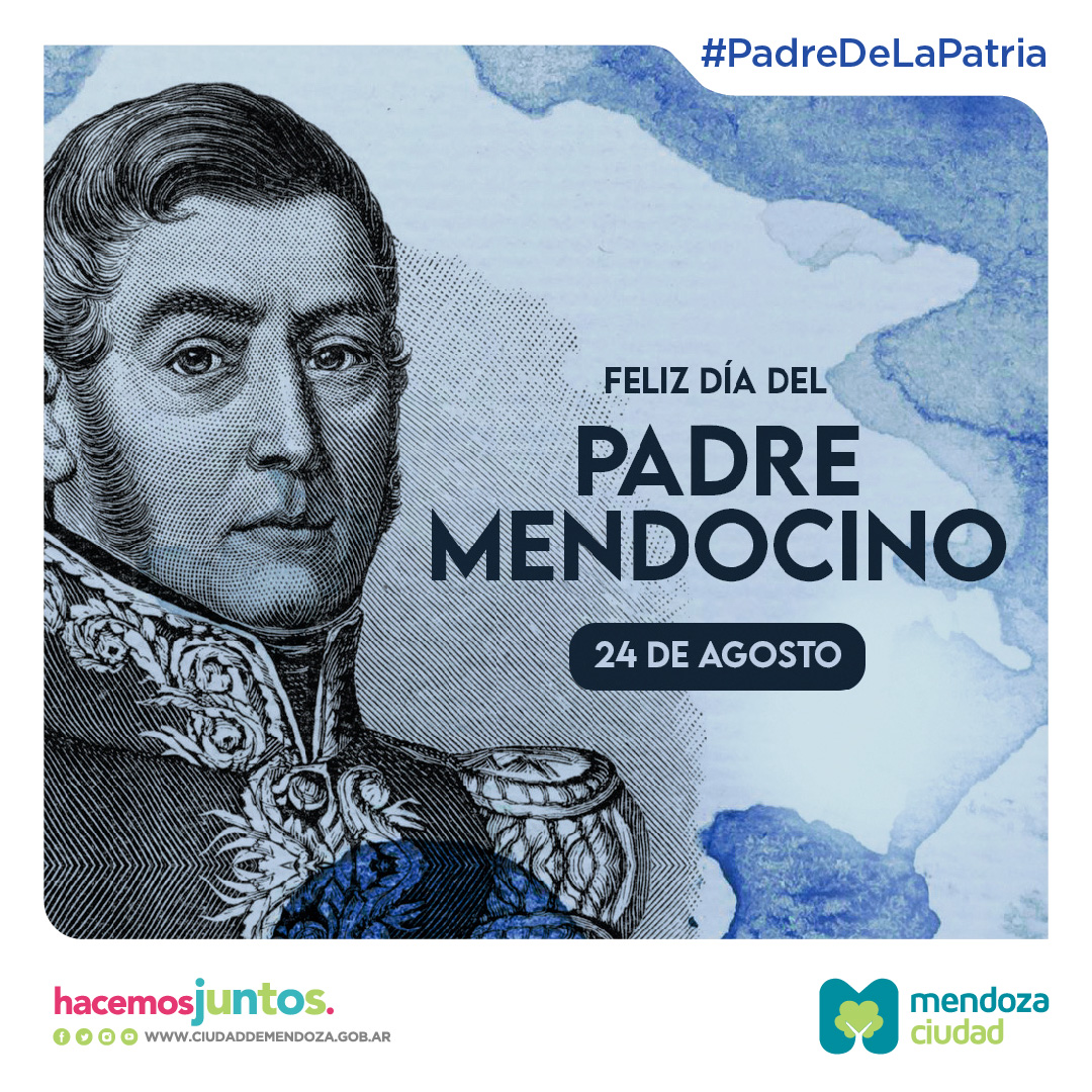 ciudaddemendoza's tweet photo. ¡Feliz día del padre mendocino! 

Hoy se celebra el Día del Padre en Mendoza. Esta fecha fue establecida por la Ley provincial 5131 en honor al nacimiento de Merceditas, la hija del Gral. San Martín, en 1816. 

Recordamos y honramos a todos los padres por su amor y dedicación. https://t.co/o3FIzNENmI