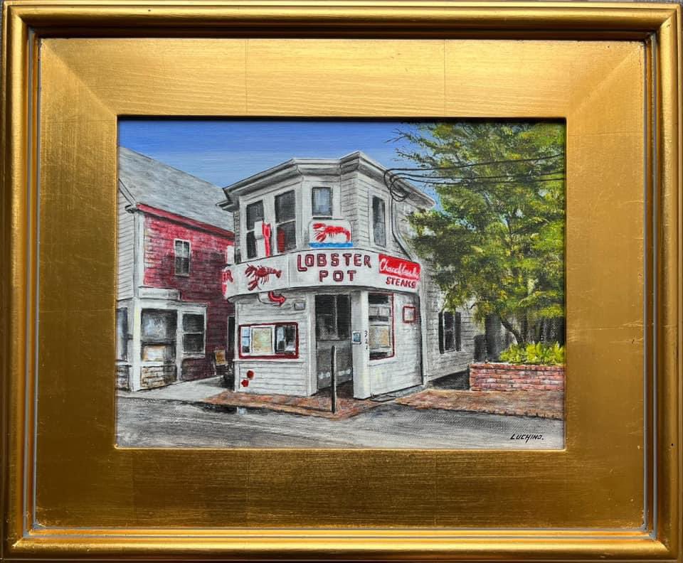 SashaEats's tweet photo. I couldn’t resist and bought this painting last night 🖼️ You only live once, right? #EarlyBirthdayGift #LobsterPot https://t.co/q6WAEf4zey