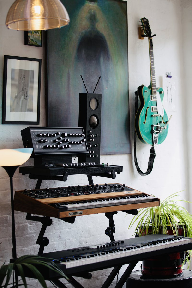 maverick_quest's tweet photo. Keys. Strings. Drums. Percs of the job. https://t.co/VqBldmX54Y