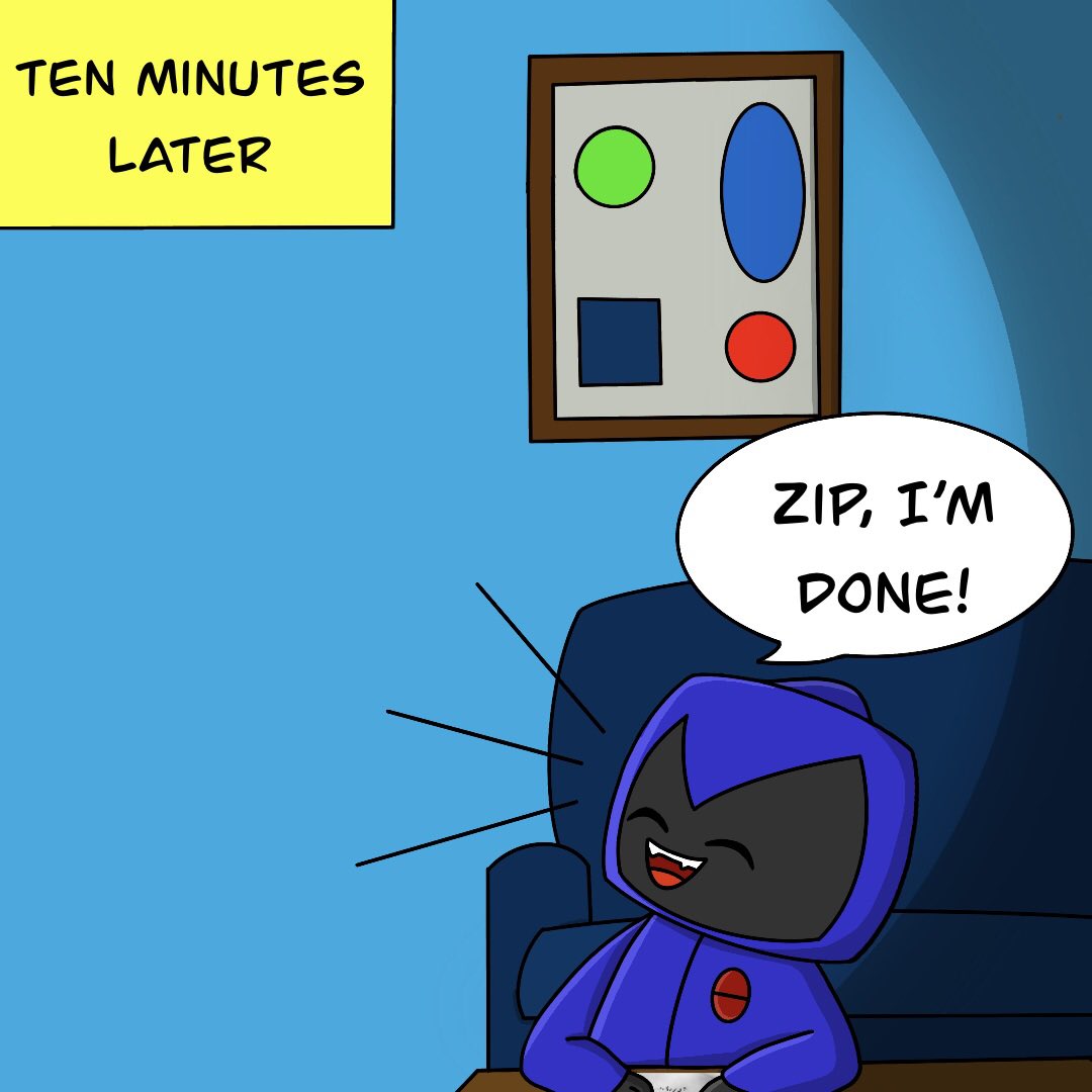 ShadowNerdz's tweet photo. He still writes better than me at 8 💀

#thursdaymorning #comic #comicstrip #thursdayvibes https://t.co/cE4jnCaSVb