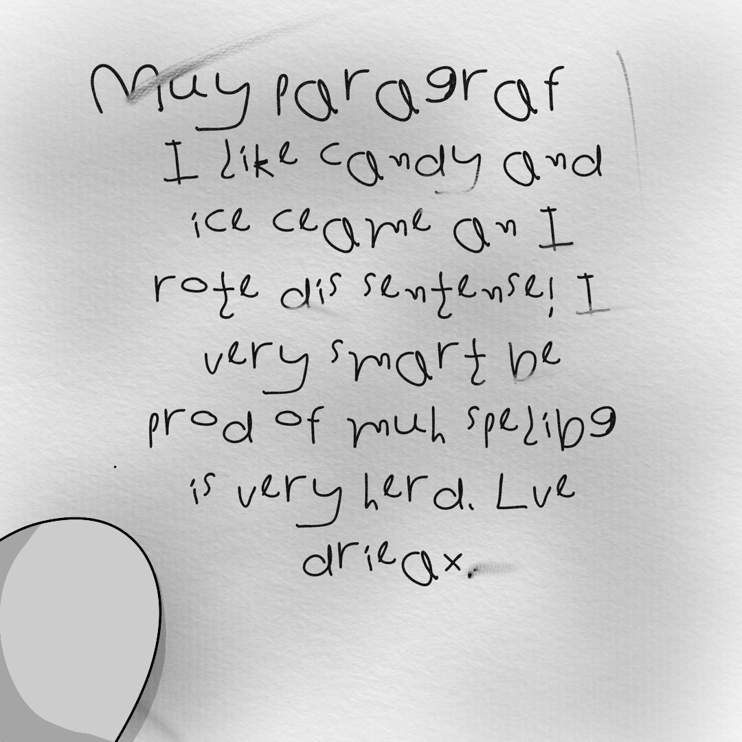 ShadowNerdz's tweet photo. He still writes better than me at 8 💀

#thursdaymorning #comic #comicstrip #thursdayvibes https://t.co/cE4jnCaSVb