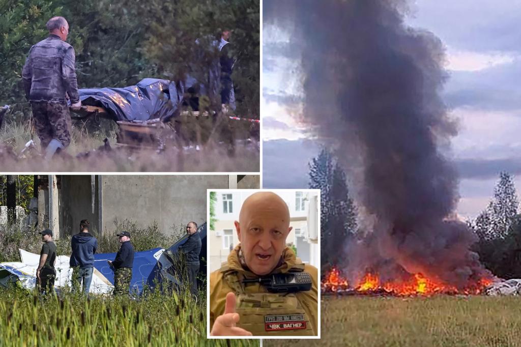 New York Post on X: "Wagner boss Yevgeny Prigozhin's jet appeared fine 30 seconds before crash amid rumors bomb was hidden in a wine crate https://t.co/KUiCxkQDHg https://t.co/sH2Eoq9Lp7" / X