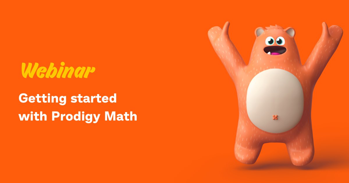 Hey #Teachers! We’ve launched a free professional development session to help you use #Prodigy Math in new and exciting ways this year!

Ready to sign up? Click the link below to get registered &amp; drop a note below to let us know you’ll be joining us! :) social.prodigygame.com/47llMoR