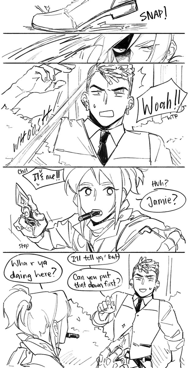 (Sketch) "I'm here because I miss you"

Jett always spent her time in the woods where she could study herbs and wildlife, which's her favorite spot. Ofc Phoenix knew, and he usually met her here when he wanted to see her. Actually, it became their meeting spot.

#firestorm 
