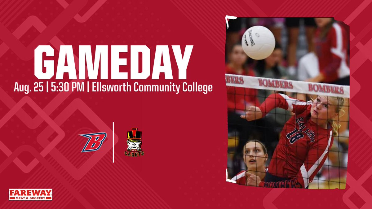 Bombers Travel To Iowa Falls-Alden 5:30 PM
Games will be played at Ellsworth Community College due to heat.