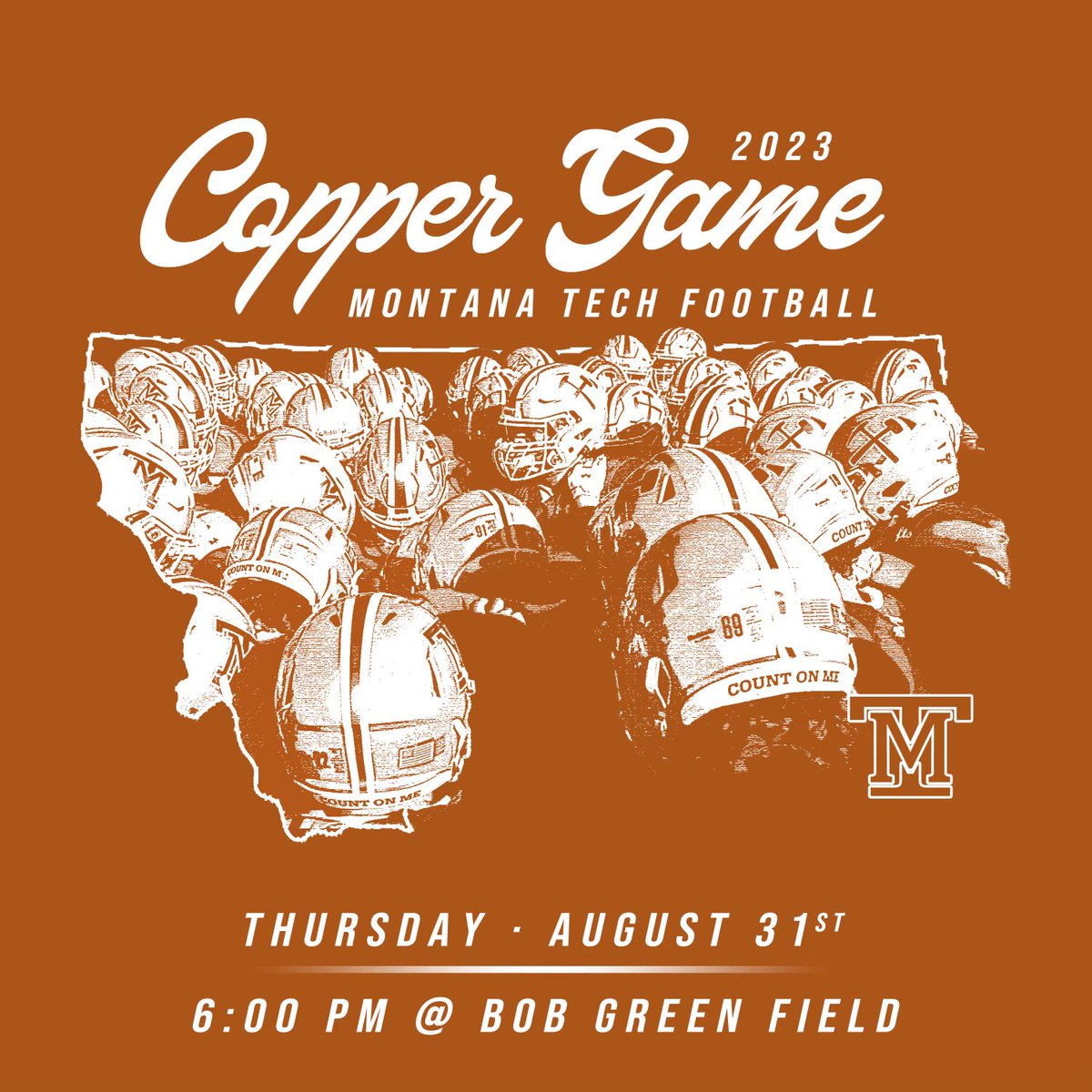 ⚒1 Week From GAMEDAY!⚒
Copper Game Next Thursday at 6pm!
#Family
#CountOnMe
#RollDiggs