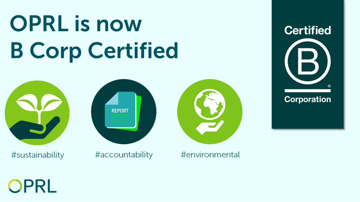 We’re pleased to announce that we've received <a href="/BCorpUK/">B Corp UK</a> certification, meeting high standards of social &amp; environmental performance, transparency &amp; accountability. We’re excited to join a community of businesses committed to positively impact all people, communities &amp; the planet.