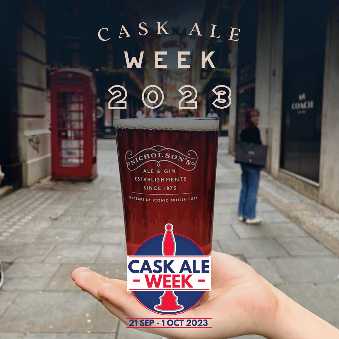 We’ve got some news to share with glee, because soon we’ve heard it’ll be 🍻 Cask Ale Week 2023 🍻​ Find your local and save a seat: bit.ly/3dfeKIg ​ #CaskAleWeek #CaskAleWeek2023 #Pub #Ale #Beer