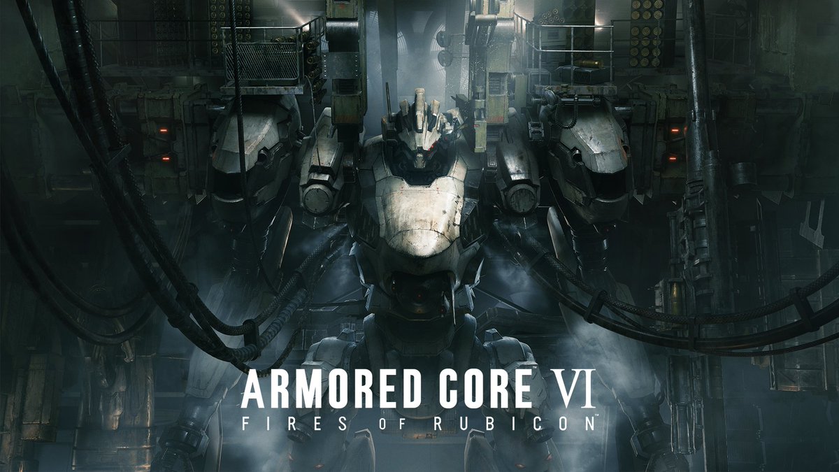 fromsoftware_pr's tweet photo. 『ARMORED CORE VI FIRES OF RUBICON』、本日発売です。よろしければぜひお手にとって遊んでみてください。楽しんでいただければ幸いです。 https://t.co/pFN5F1fUrq
