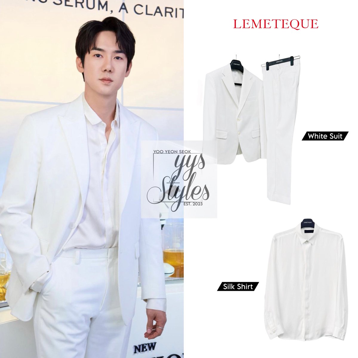 yysstyles's tweet photo. [Mar. 03, 2023] #YooYeonSeok attending Lancôme's Clarifique Pro-Solution launch pop-up event at Atrium Plaza, Lotte World Mall, Seoul

#YooYeonSeok_LEMETEQUE #유연석_르메테크 #유연석 #LEMETEQUE #LMTQ #르메테크 #YYSSTYLES #Lancôme #랑콤 #YooYeonSeok_Lancôme #유연석_랑콤 https://t.co/DJxCcItoGD