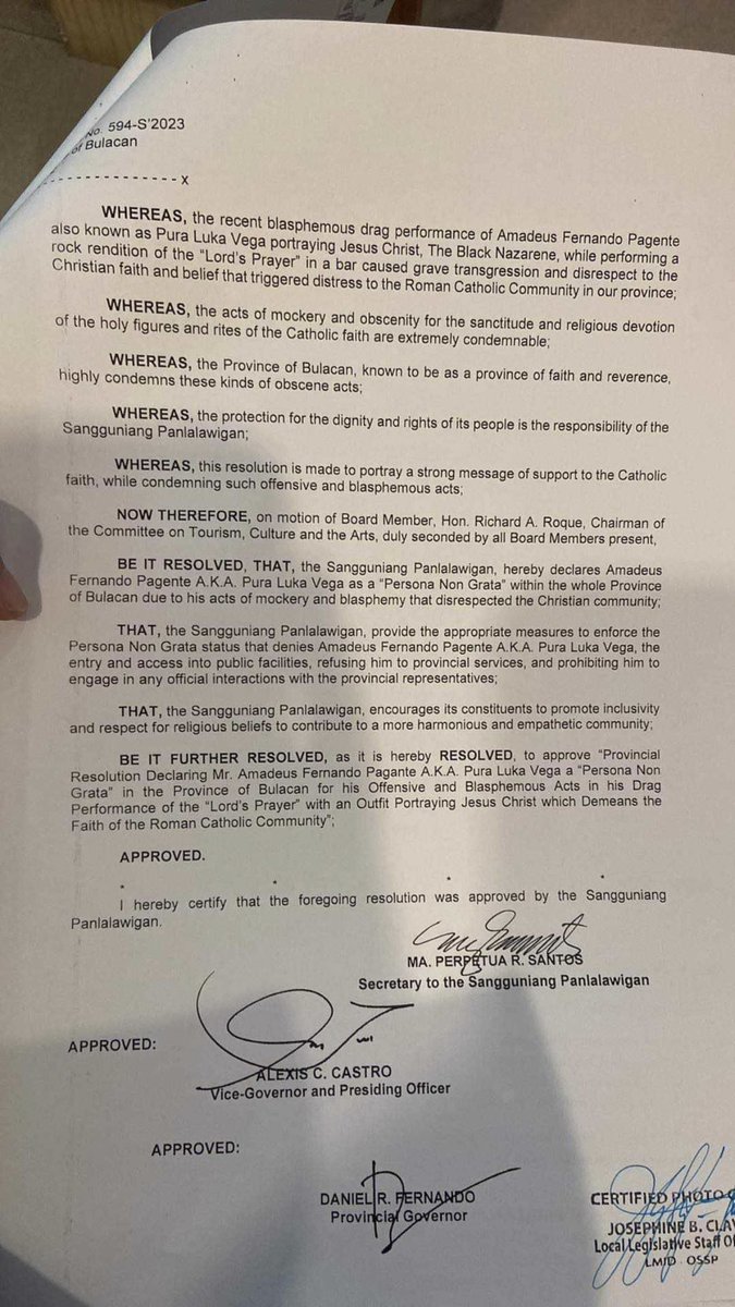 OdilonCruz7's tweet photo. No entry na din pala sa Bulacan ang lukaret na si Luka tss padami ng padami ah bongga ka hakot award ka day!🤣
#ctto
#picnotmine https://t.co/YXHPMLwjku