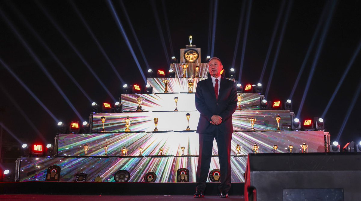 Celebration unlike any other.

We were honoured to be part of our partner,<a href="/AlAhly/">‏النادي الأهلي</a>, golden season ceremony last night in the presence of our president, Dr Ramy Sallam.

Congratulations to all Al Ahly SC teams and members for their immense success this season.

#UofCanada | #AlAhly
