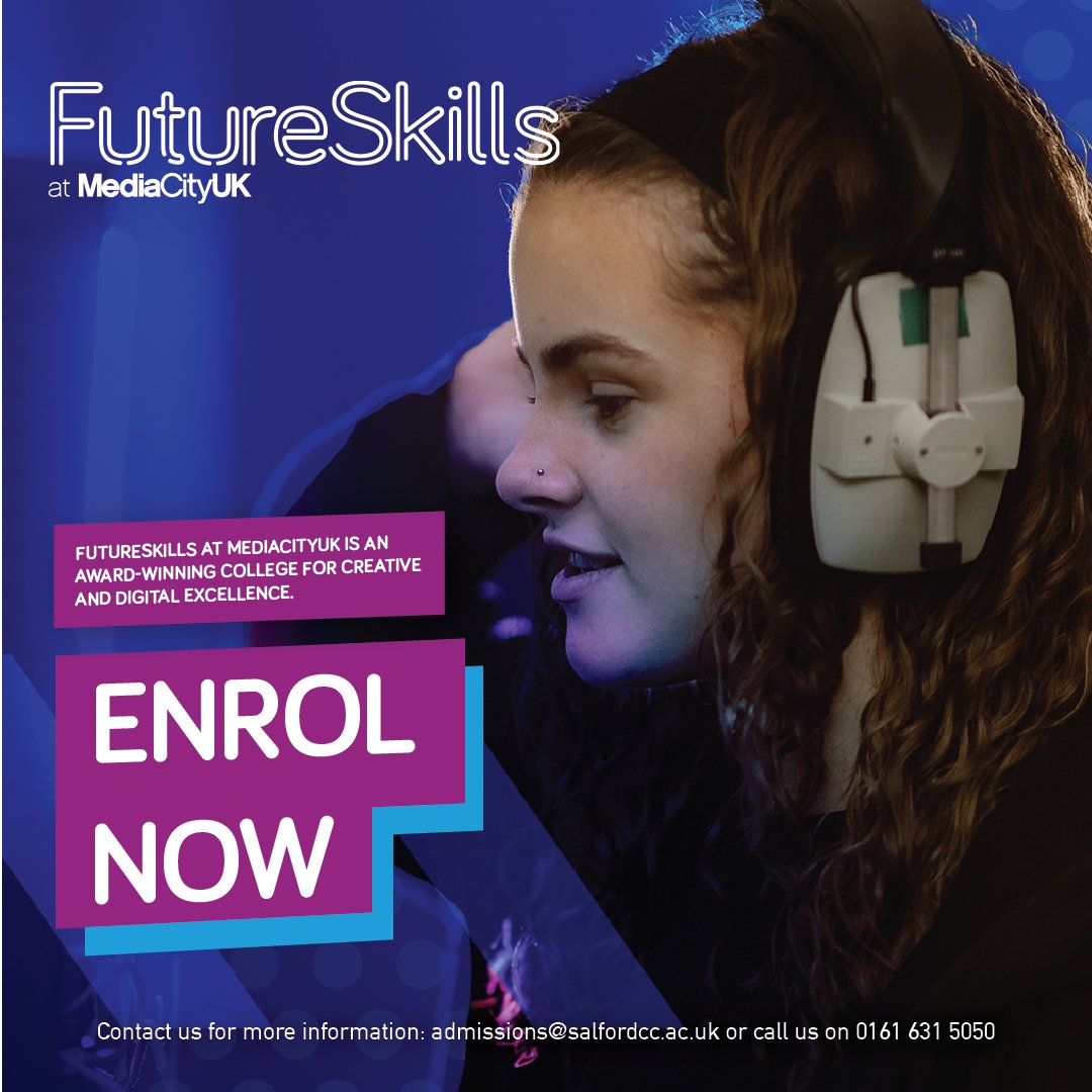 Enrol Now! And explore our wide range of courses via link in bio. 📕

Contact us now to find out more at the details below:

Email: admissions@salfordcc.ac.uk
Tel: 0161 631 5050

#enrolnow #makeithappen #salfordcitycollegegroup #futureskills