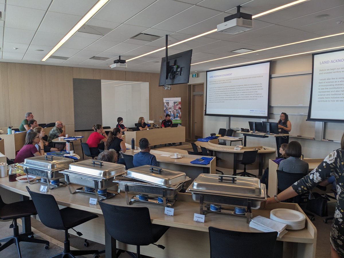 Here we go!!! The inaugural <a href="/Amgen/">Amgen 🧪🔬🧬</a> #BiotechExperience #PDI is underway with 18 amazing educators who are taking time out of their summer to learn about the ABE labs! 

<a href="/ABEProgOffice/">Amgen Biotech Experience (ABE) Program Office</a> <a href="/Carleton_U/">Carleton University</a> <a href="/AmgenCanadaGM/">Ugur Gunaydin</a> <a href="/AmgenFoundation/">Amgen Foundation</a> <a href="/ABEUTM1/">ABE@UTM</a>