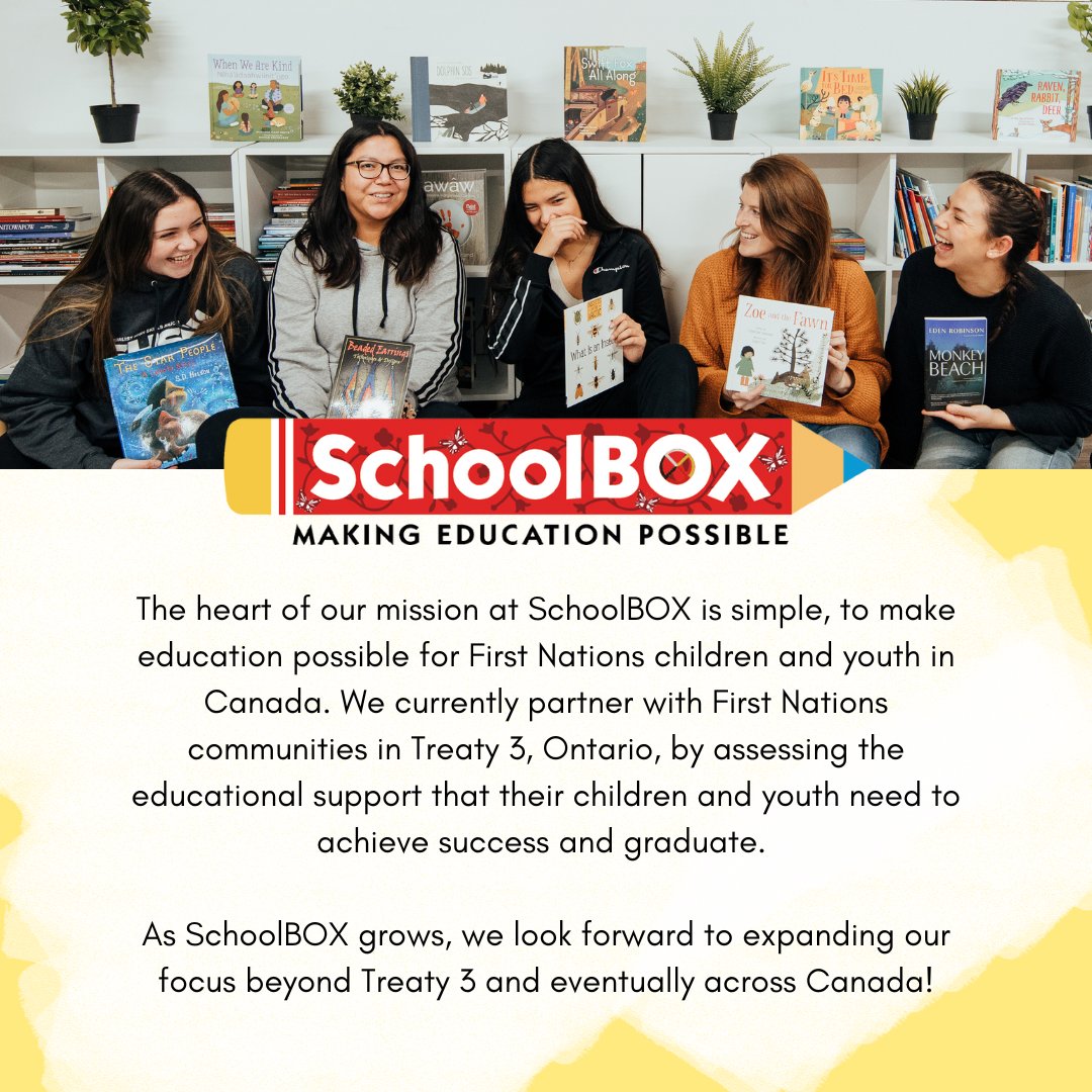 Our mission!

#schoolbox #makingeducationpossible #education #firstnations #nonprofit #indigenous