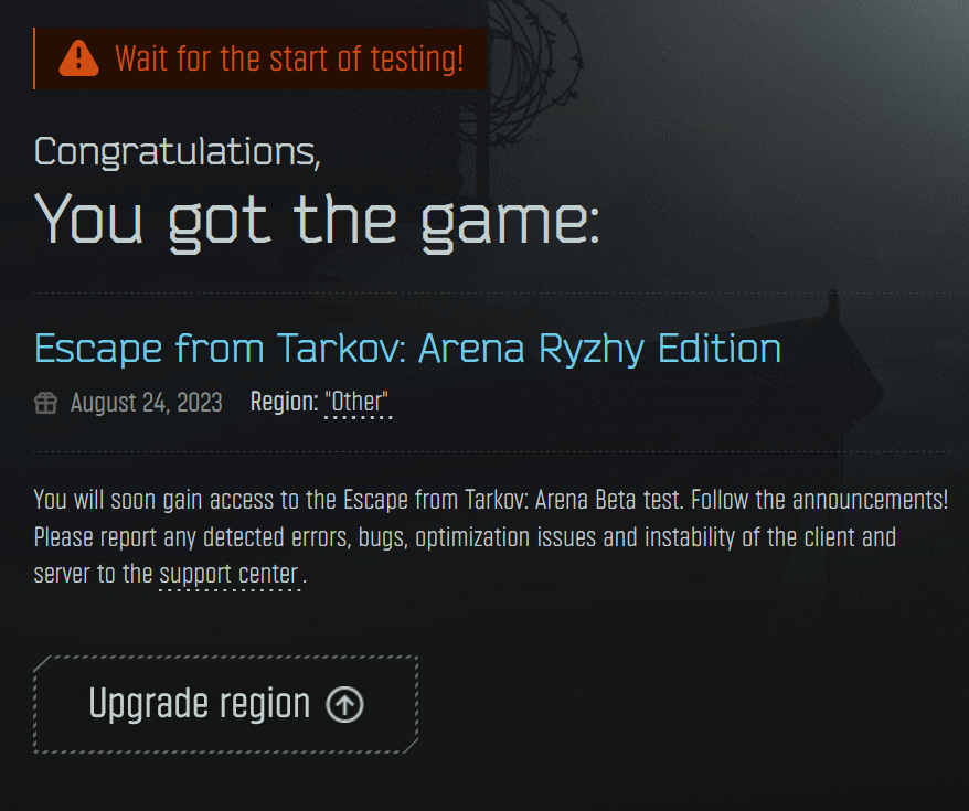 LogicaISoIution's tweet photo. #EscapeFromTarkov **ARENA**

** YOU DO NOT NEED TO UPGRADE YOUR REGION **

I've been sent a few DM's of this already - you DO NOT need to pay the $5 to change your region. This only changes with launching the game ~ don't scam yourself of $5.

arena . tarkov . com -> Login if you already own the game to confirm your Arena purchase is secured.