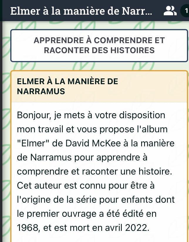 Je vous partage mon travail sur #digipad pour la rentrée avec un album sur la tolérance et le vivre ensemble ➡️ Elmer à la manière de #narramus #cycle1 #francais 
digipad.app/p/189364/4fb33…