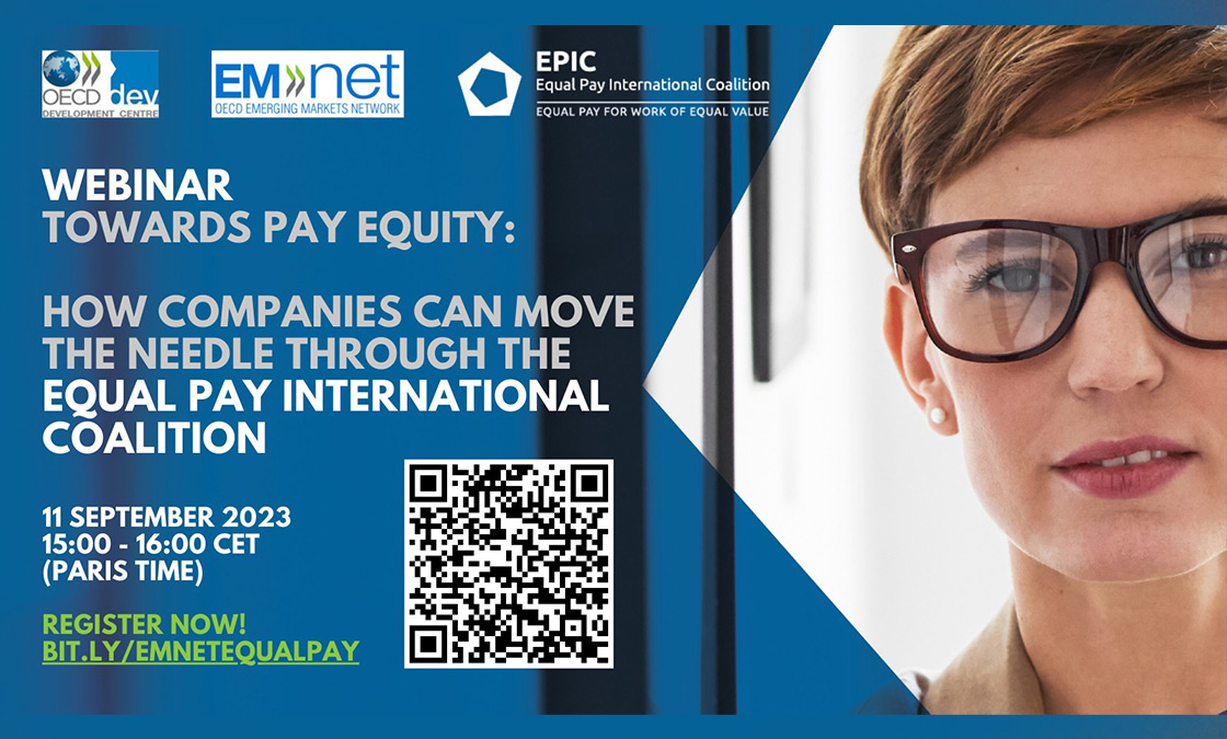 ♀️♂️ How can we achieve #equalpay for women and men worldwide? 

What can companies do to help reach this target?

📺 𝑱𝒐𝒊𝒏 𝒐𝒖𝒓 𝒘𝒆𝒃𝒊𝒏𝒂𝒓 to learn about <a href="/epic2030/">EPIC2030</a> and hear from private sector leaders on how to close the #GenderPayGap 👉 bit.ly/emnetequalpay