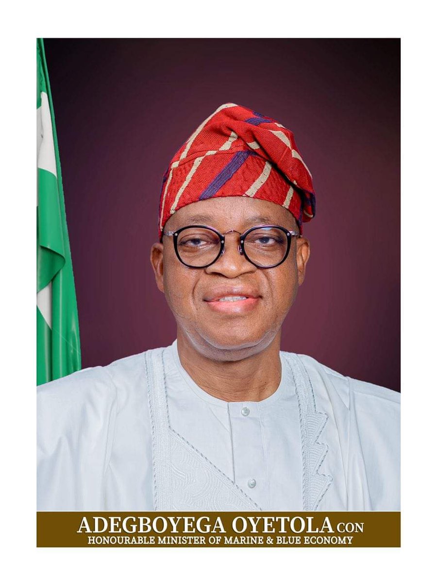 Nigeria Minister of Marine and Blue Economy.