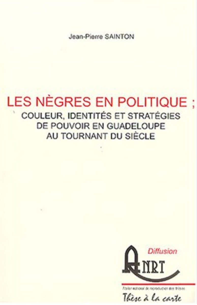 PatBraflanTrobo's tweet photo. Ces 2 livres de Jean-Pierre Sainton permettent à eux seuls de comprendre la singularité de la société guadeloupéenne et les liens, invisibles au 1er abord, qui existent entre des événements historiques et l'actualité de la vie dans la société guadeloupéenne.
Merci Jean-Pierre. https://t.co/xyAZ3paMlw