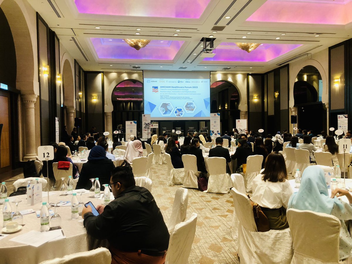 Official_LDI's tweet photo. #throwback Kudos to @AmChamMalaysia Healthcare &amp; Lifesciences Committee for the success of Healthcare Forum 2023 on 26/7.

Attended by 150 experts across healthcare industries.

Thank you, sponsors! @abbottmsia @JNJNews @Novartis @Pfizer @GSK @DaVita @ViatrisInc https://t.co/M7o5vf05HY