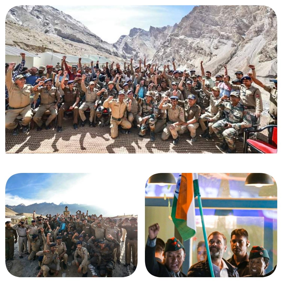 COL Rohit Chaudhry (@colrohitchaudry) on Twitter photo рджреЗрд╢ рдХреЗ рд╕реИрдирд┐рдХреЛрдВ рдХрд╛ рдЬрдирдирд╛рдпрдХ рдХреЛ рд╕рд▓рд╛рдо !!
рд╡реЛ рд╕рдВрд╕рдж рд╕реЗ рдирд┐рдХрд╛рд▓реЗрдВрдЧреЗ, рд░рд╛рд╣реБрд▓ рд╕рдбрд╝рдХреЛрдВ рдкрд░ рдорд┐рд▓реЗрдВрдЧреЗ !!
рд╡реЛ рд╕рдбрд╝рдХреЛрдВ рдХреЛ рд░реЛрдХреЗрдВрдЧреЗ, рд░рд╛рд╣реБрд▓ рдЦреЗрддреЛрдВ рдореЗрдВ рдорд┐рд▓реЗрдВрдЧреЗ !!
рд╡реЛ рдЦреЗрддреЛрдВ рдореЗрдВ рдЬрд╛рдиреЗ рд╕реЗ рд░реЛрдХреЗрдВрдЧреЗ, рд░рд╛рд╣реБрд▓ рд╕рд░рд╣рджреЛрдВ рдкрд░ рдорд┐рд▓реЗрдВрдЧреЗ !!
рдЬрдп рдЬрд╡рд╛рди рдЬрдп рдХрд┐рд╕рд╛рди ЁЯЗоЁЯЗ│ рджреЗрд╢ рдХреЗ рд╕реИрдирд┐рдХреЛрдВ рдХрд╛ рдЬрдирдирд╛рдпрдХ рдХреЛ рд╕рд▓рд╛рдо !!
рд╡реЛ рд╕рдВрд╕рдж рд╕реЗ рдирд┐рдХрд╛рд▓реЗрдВрдЧреЗ, рд░рд╛рд╣реБрд▓ рд╕рдбрд╝рдХреЛрдВ рдкрд░ рдорд┐рд▓реЗрдВрдЧреЗ !!
рд╡реЛ рд╕рдбрд╝рдХреЛрдВ рдХреЛ рд░реЛрдХреЗрдВрдЧреЗ, рд░рд╛рд╣реБрд▓ рдЦреЗрддреЛрдВ рдореЗрдВ рдорд┐рд▓реЗрдВрдЧреЗ !!
рд╡реЛ рдЦреЗрддреЛрдВ рдореЗрдВ рдЬрд╛рдиреЗ рд╕реЗ рд░реЛрдХреЗрдВрдЧреЗ, рд░рд╛рд╣реБрд▓ рд╕рд░рд╣рджреЛрдВ рдкрд░ рдорд┐рд▓реЗрдВрдЧреЗ !!
рдЬрдп рдЬрд╡рд╛рди рдЬрдп рдХрд┐рд╕рд╛рди ЁЯЗоЁЯЗ│
