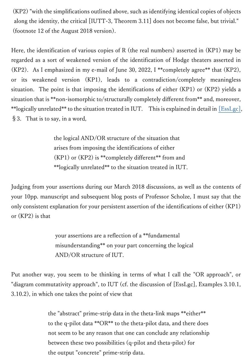 math_jin's tweet image. e-mail To: Jakob Stix
cc: Scholze &amp;amp; Faltings
From: Shinichi Mochizuki
Subject: Invitation to reopen dialogue concerning IUT 
Date: 2022.12.30
#IUTABC
