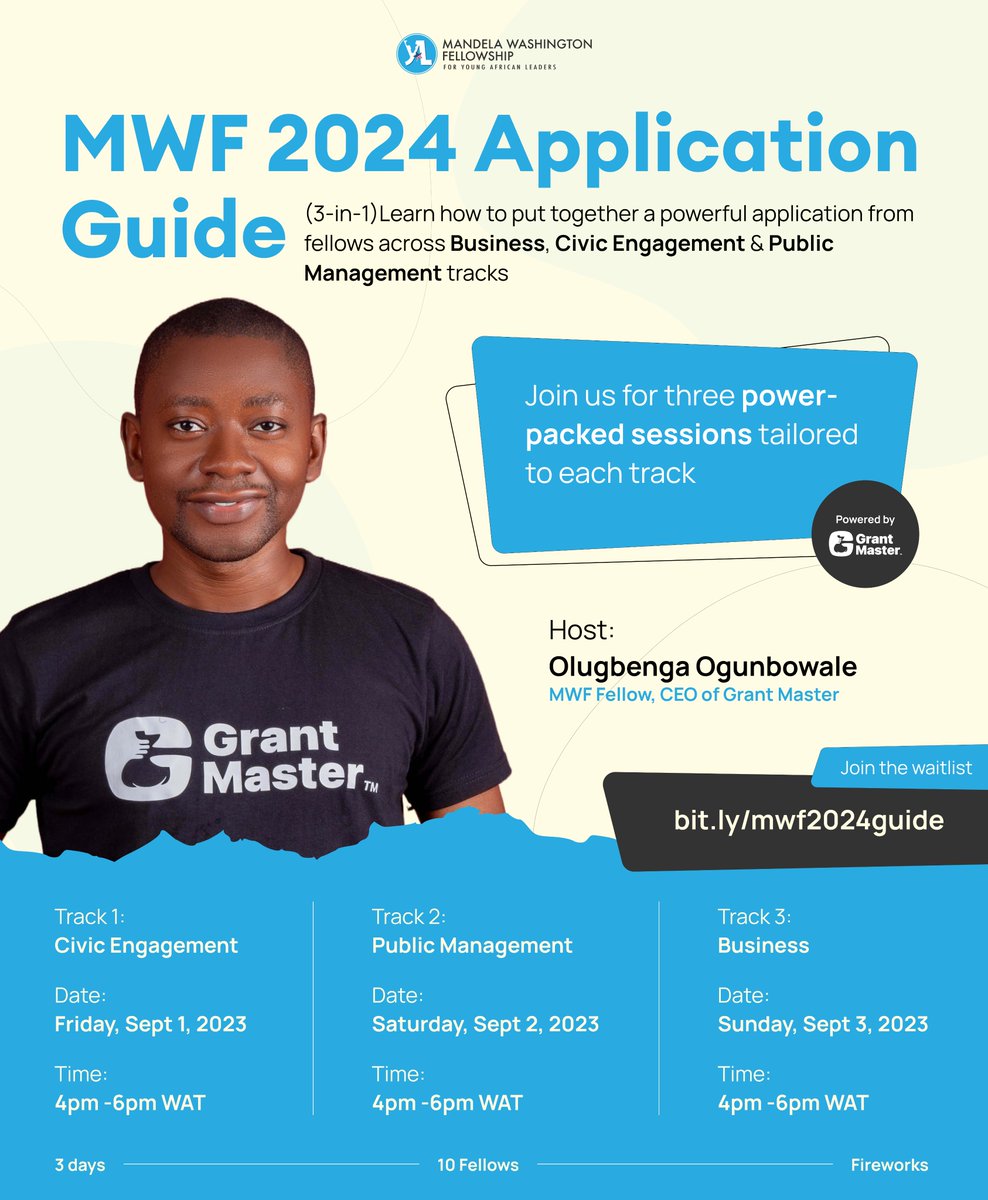 If you’re applying for the 2024 Mandela Washington Fellowship, I have news for you.
I originally planned to have a quiet birthday on September 8 (there will be no Spectator to Spectacular event his year) but I kept receiving requests for support from folks who wanted to apply for