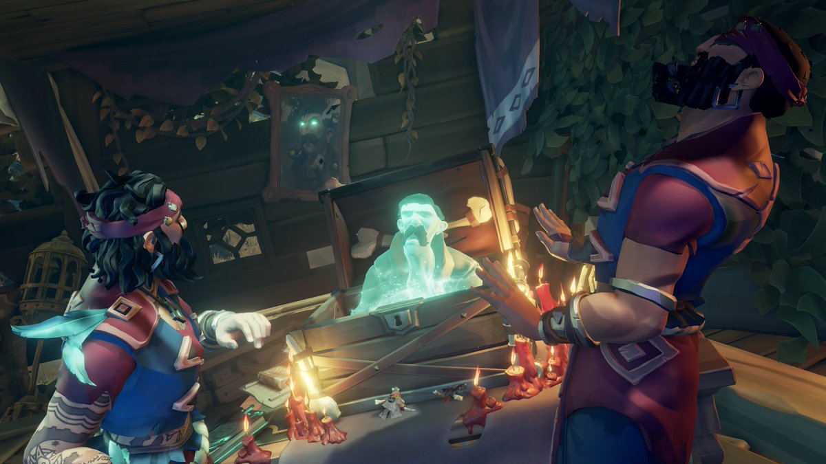 There is no more dramatic fate that the one Pendragon has.
Thème : Destinée Dramatique 
#SotFr <a href="/FR_SOT/">Sea of Thieves France</a>
#SeaOfThieves