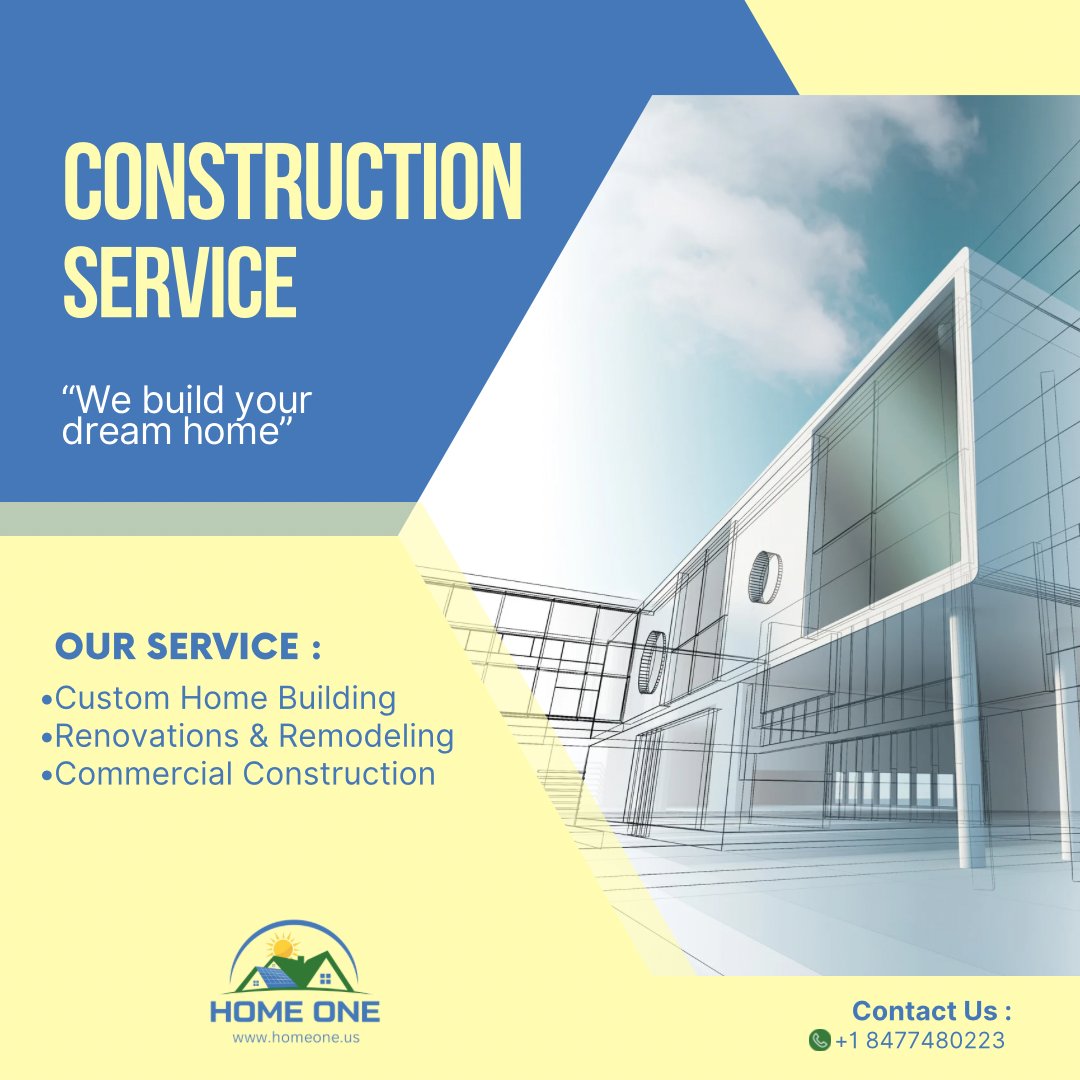 Discover the exceptional construction services offered by Home One. We’re more than builders; we’re creators of spaces that reflect your vision and aspirations.🏗️✨
-
-
#ConstructionServices #BuildingDreams #CustomHome #Renovations #CommercialConstruction #ConstructionExpert