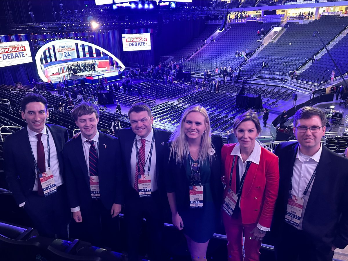 Holtzman Vogel (@holtzmanvogel) on Twitter photo Some of our attorneys watching our clients at the GOP debate last night!
<a href="/JillHVogel/">Jill Vogel</a> <a href="/SteveP_Roberts/">Steve Roberts</a> <a href="/AndrewDWatkins/">Drew Watkins</a> <a href="/ABPardue/">Andrew Pardue</a> <a href="/HangingChadFL/">Chad</a> Nicole Kelly
#politicallaw #electionlaw #RepublicanDebate Some of our attorneys watching our clients at the GOP debate last night!
<a href="/JillHVogel/">Jill Vogel</a> <a href="/SteveP_Roberts/">Steve Roberts</a> <a href="/AndrewDWatkins/">Drew Watkins</a> <a href="/ABPardue/">Andrew Pardue</a> <a href="/HangingChadFL/">Chad</a> Nicole Kelly
#politicallaw #electionlaw #RepublicanDebate