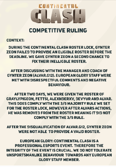 Glorious Esports tweet media