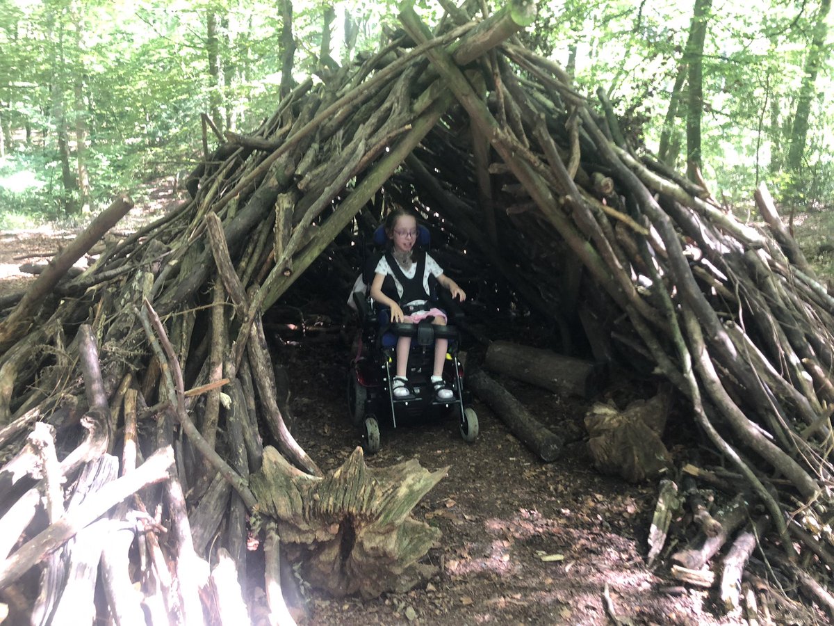 4SandaW's tweet photo. …We loved the den building area and spotted something VERY special there 🥰 This time round we used the #ChangingPlaces too and also spotted info on #inclusive cycling! Wow Alice Holt - you have really thought about your disabled visitors, exactly how it should be 👏♥️♥️♥️ https://t.co/fPrNU0AaRf