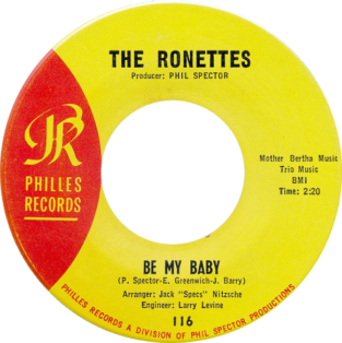 LOC_AV's tweet photo. “Be My Baby” (recorded by the Ronettes and produced by Phil Spector) turns 60 years old this month! This classic single was inducted into the #NatRecRegistry in 2006.

Read more about it in our blog, in a new essay by writer Vince Waldron!:

https://t.co/9CpphVzUBG https://t.co/xxOPCXY67R
