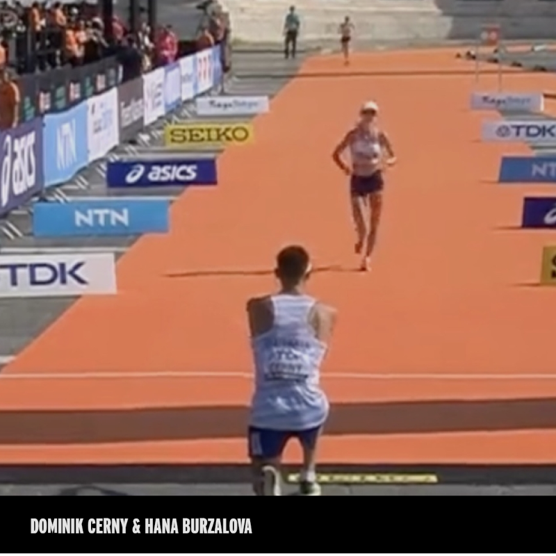 WSportsAlliance's tweet photo. Beautiful moment or overshadowing achievements?

Today Dominik Černý proposed to Hana Burzalová as she crossed the finish line at the World Athletics Champs

WSA's @JordanGuard1 shares her thoughts

#Athletics | #WorldAthleticsChamps | #Proposal | #DominikCerny | #HanaBurzalova