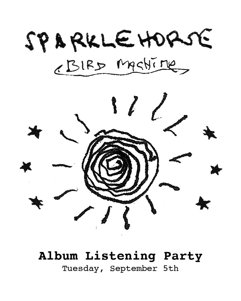AntiRecords's tweet photo. Join us at your local record store on September 5th for the Sparklehorse Listening Party and listen to ‘Bird Machine’ in full before its wide release on September 8.  Contact your local store for event details &amp; timing and to pre-order the new record.

https://t.co/n2mmryqVXC https://t.co/EEoa88YneZ
