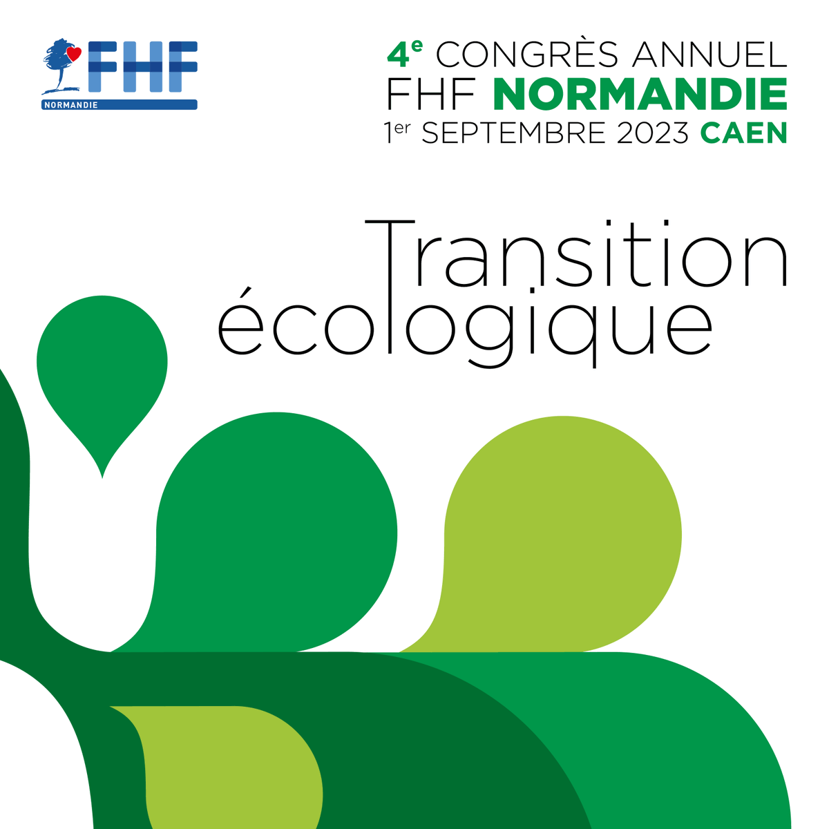 💡C’est la rentrée ! On vous donne rendez-vous à Caen le 1er septembre au Centre de conférence Crédit Agricole pour le 4e congrès annuel de la FHF Normandie. La transition écologique sera au cœur des débats de cette journée. 🌱(1/3)