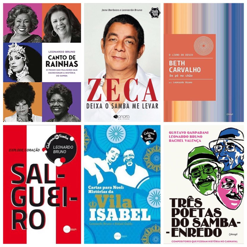 A Amazon tá na “Semana do Cliente” e botou meus livros com um preço bem camarada:

“Canto de Rainhas”: R$ 45
“Zeca Pagodinho”: R$ 34
“Beth Carvalho”: R$ 50
“Poetas do Samba-Enredo”: R$ 46
“Salgueiro”: R$ 22
“Vila Isabel”: R$ 40